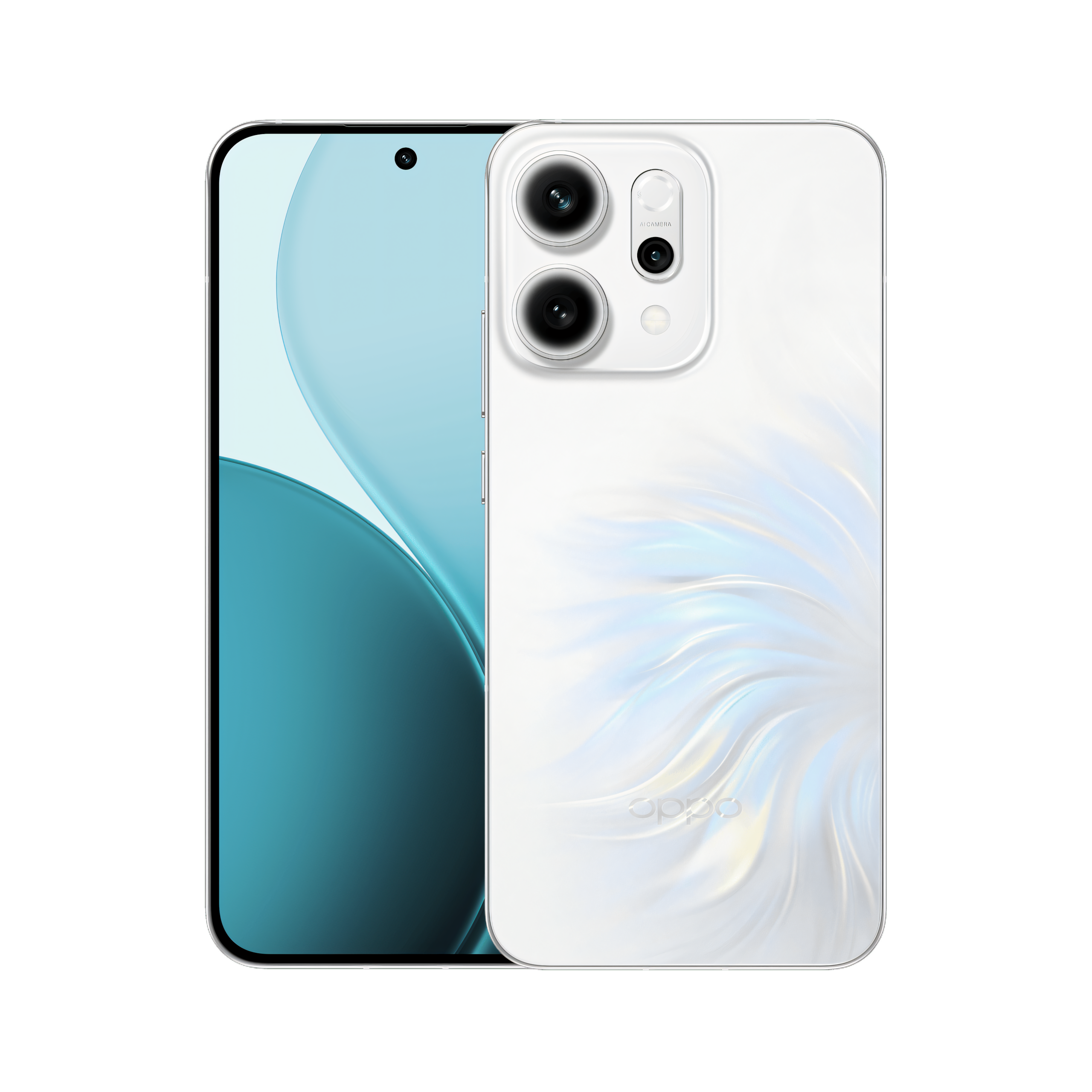 Official image of Oppo Reno 14 5G showing design and price tag in India