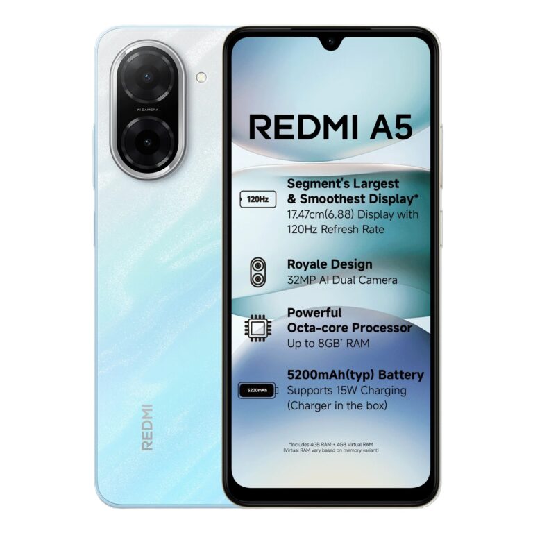 Xiaomi Redmi A5 Blue - MobTeez #Redmi #Xiaomi #RedmiA5 #MobTeez